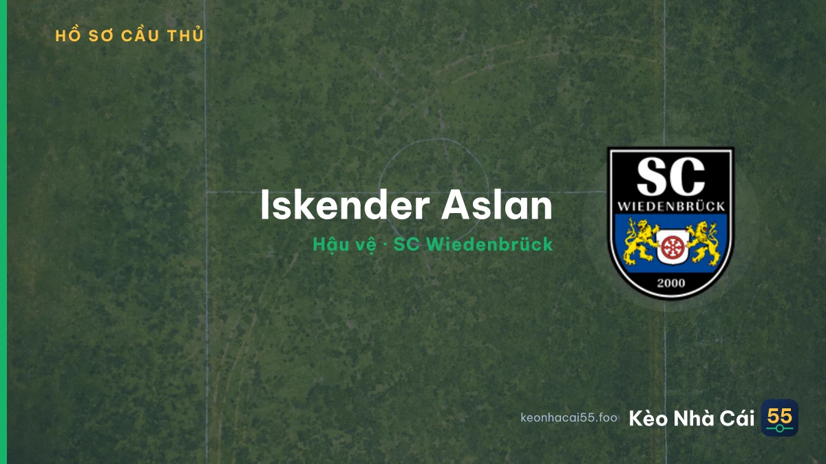 Iskender Aslan — SC Wiedenbrück