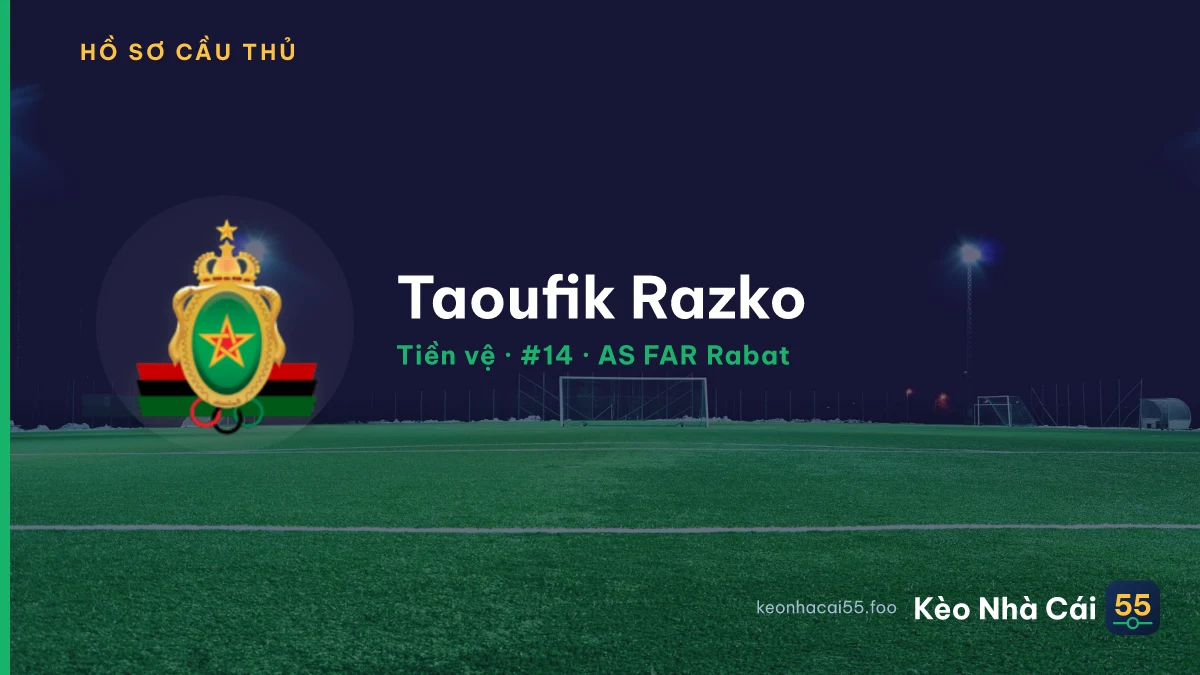 Taoufik Razko — AS FAR Rabat
