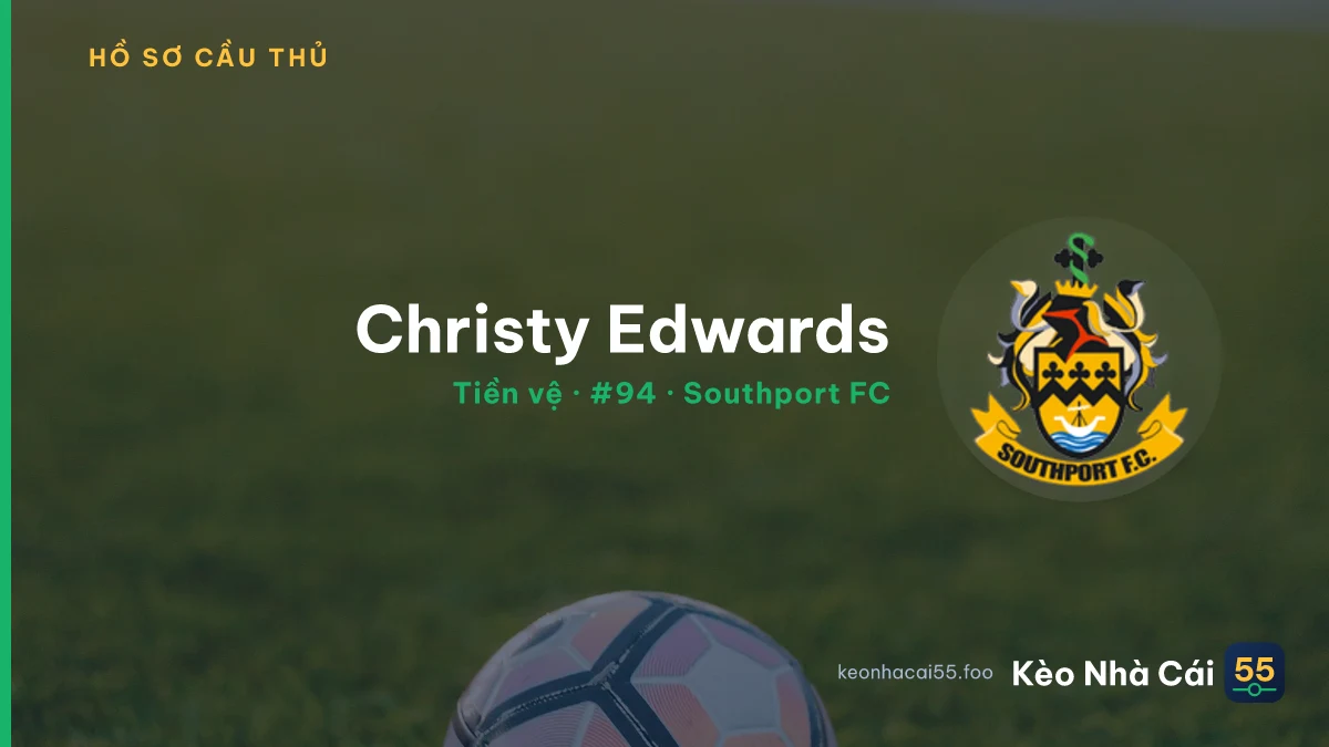 Christy Edwards — Southport FC