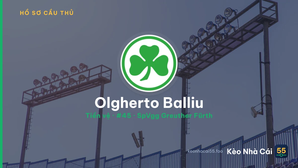 Olgherto Balliu — SpVgg Greuther Fürth
