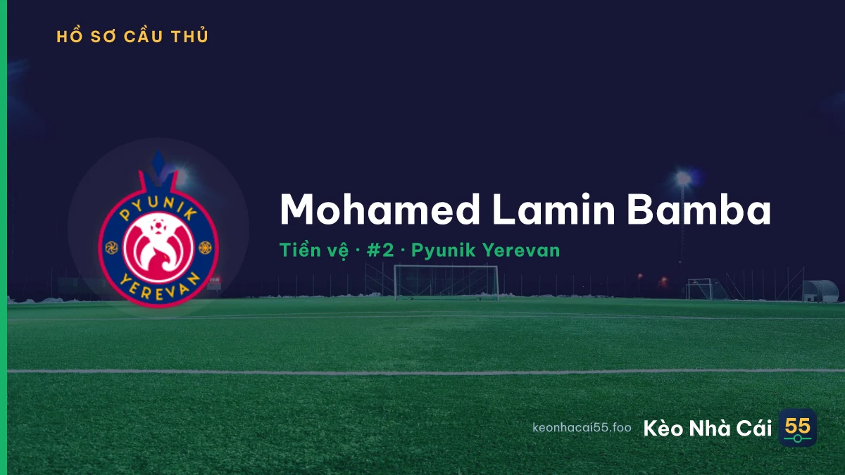 Mohamed Lamin Bamba — Pyunik Yerevan