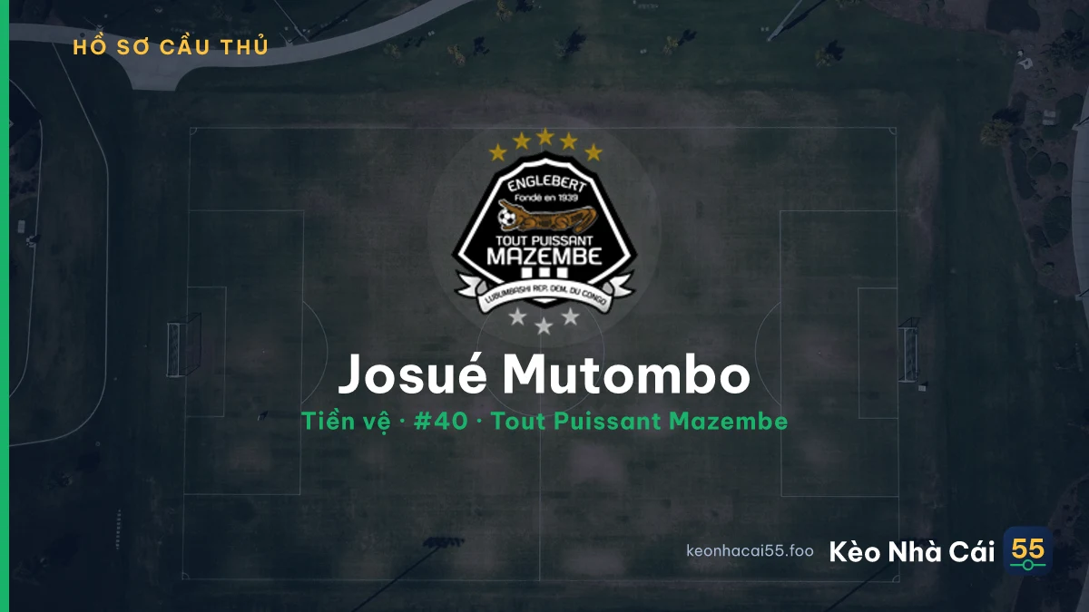 Josué  Mutombo — Tout Puissant Mazembe