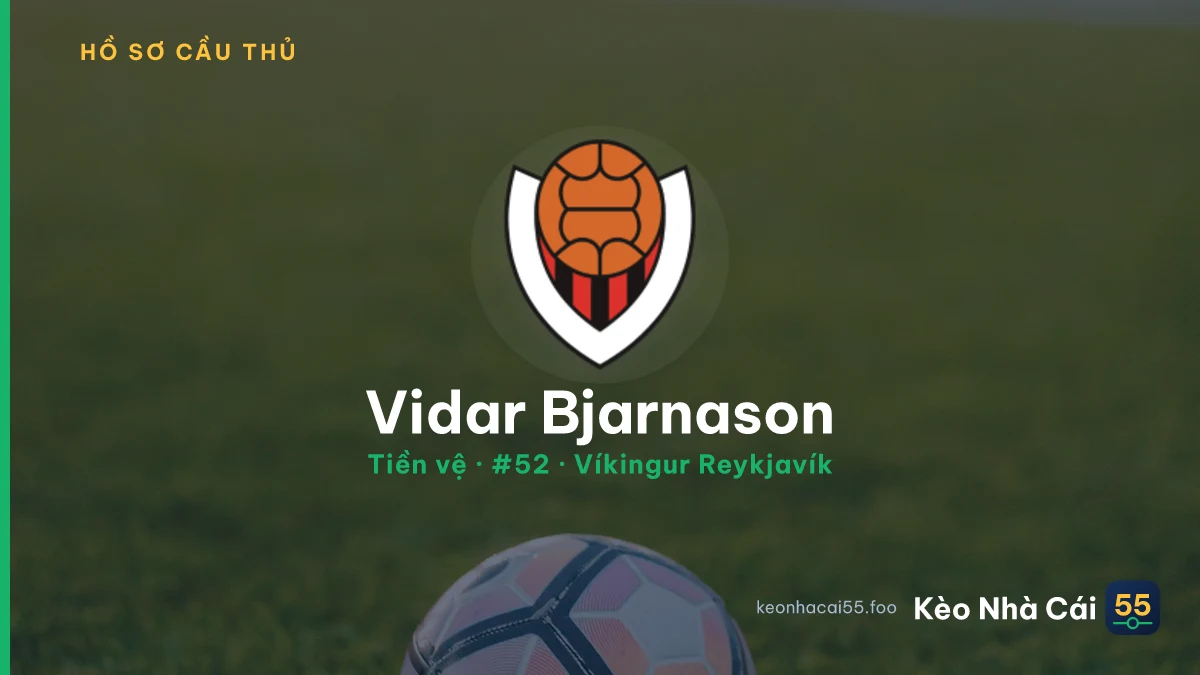 Vidar Bjarnason — Víkingur Reykjavík