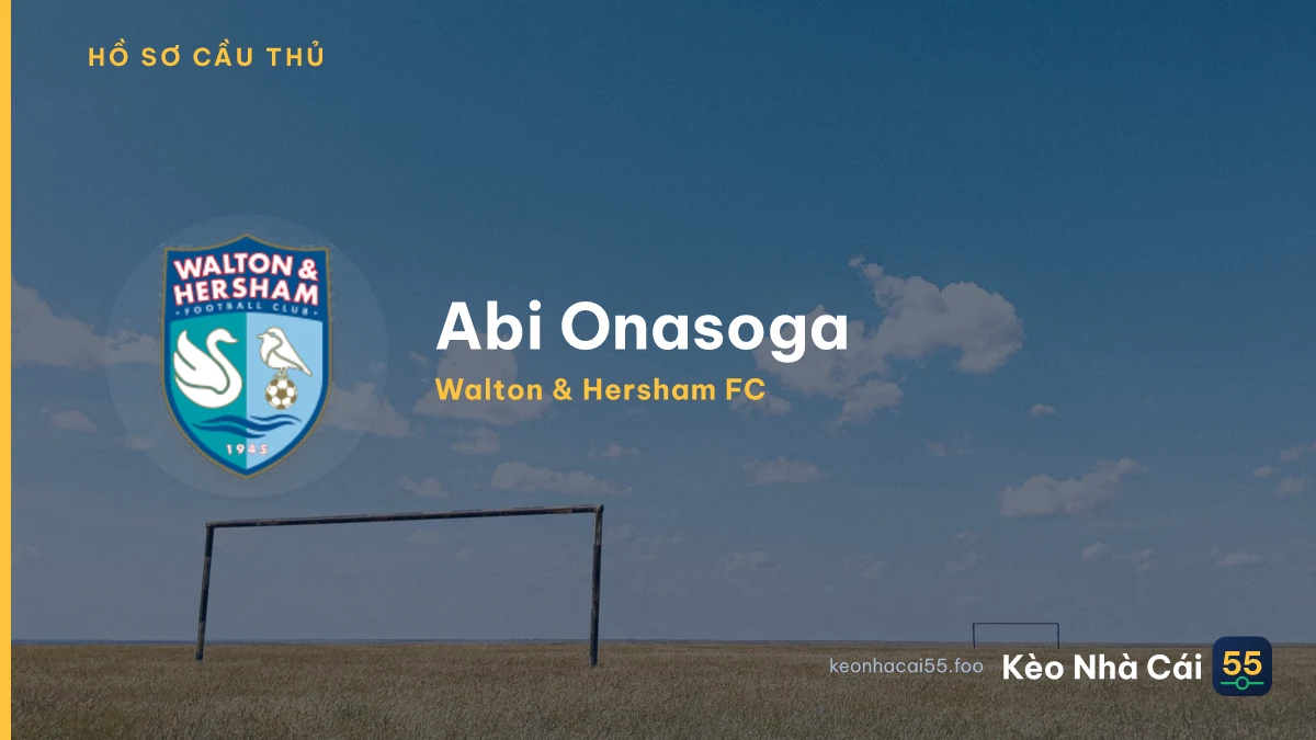 Abi  Onasoga — Walton & Hersham FC