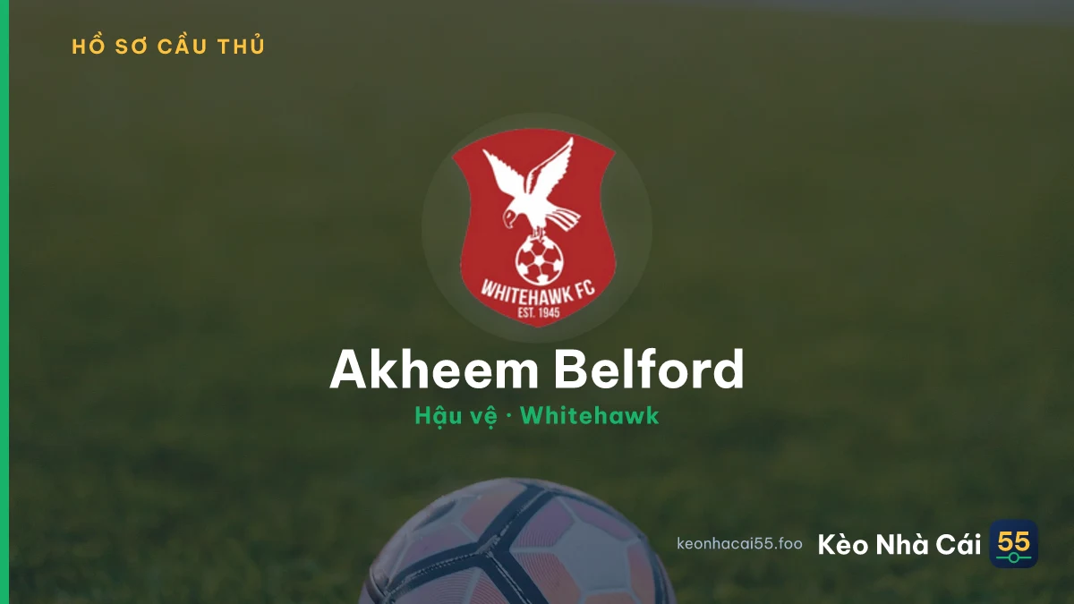 Akheem Belford — Whitehawk