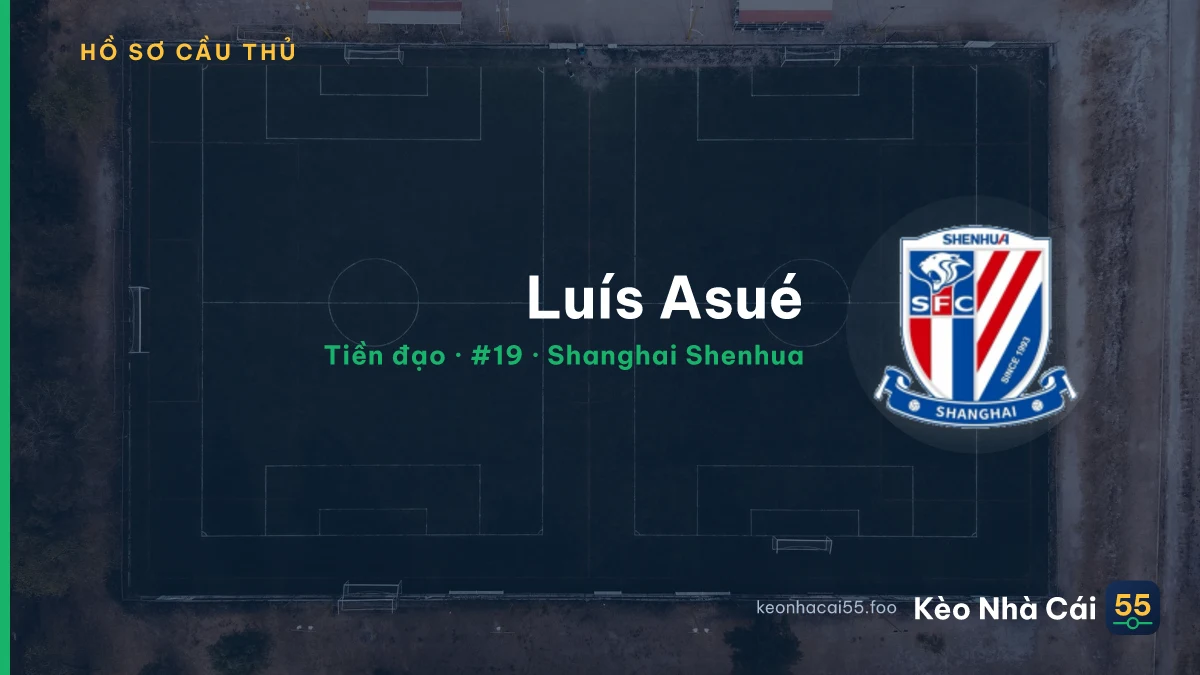 Luís Asué — Shanghai Shenhua