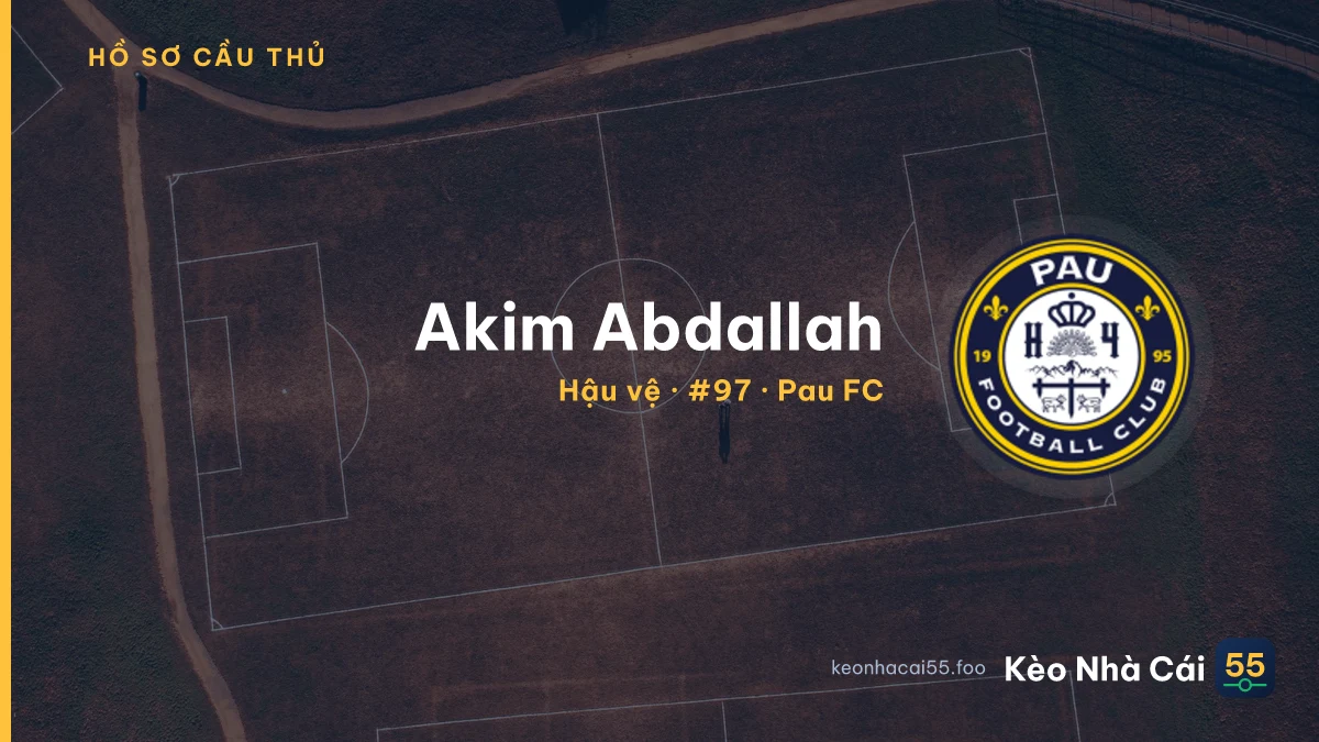 Akim Abdallah — Pau FC