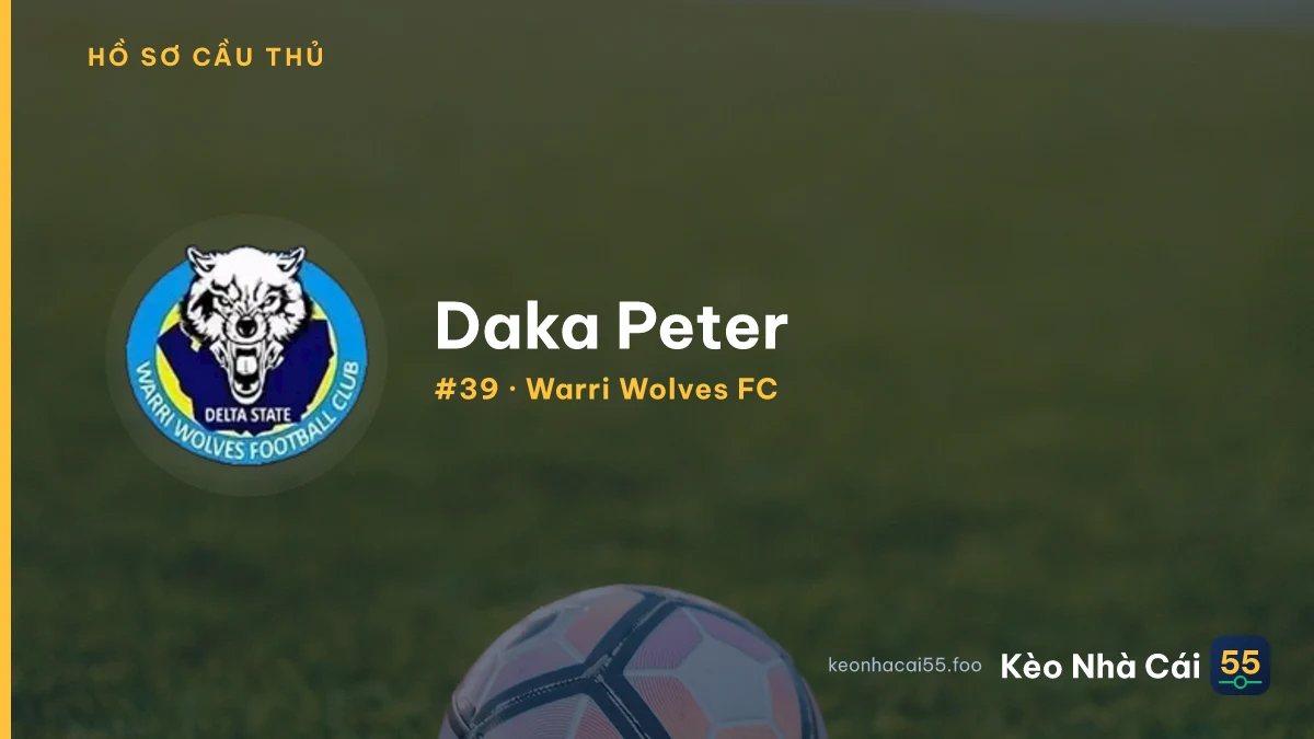 Daka Peter — Warri Wolves FC