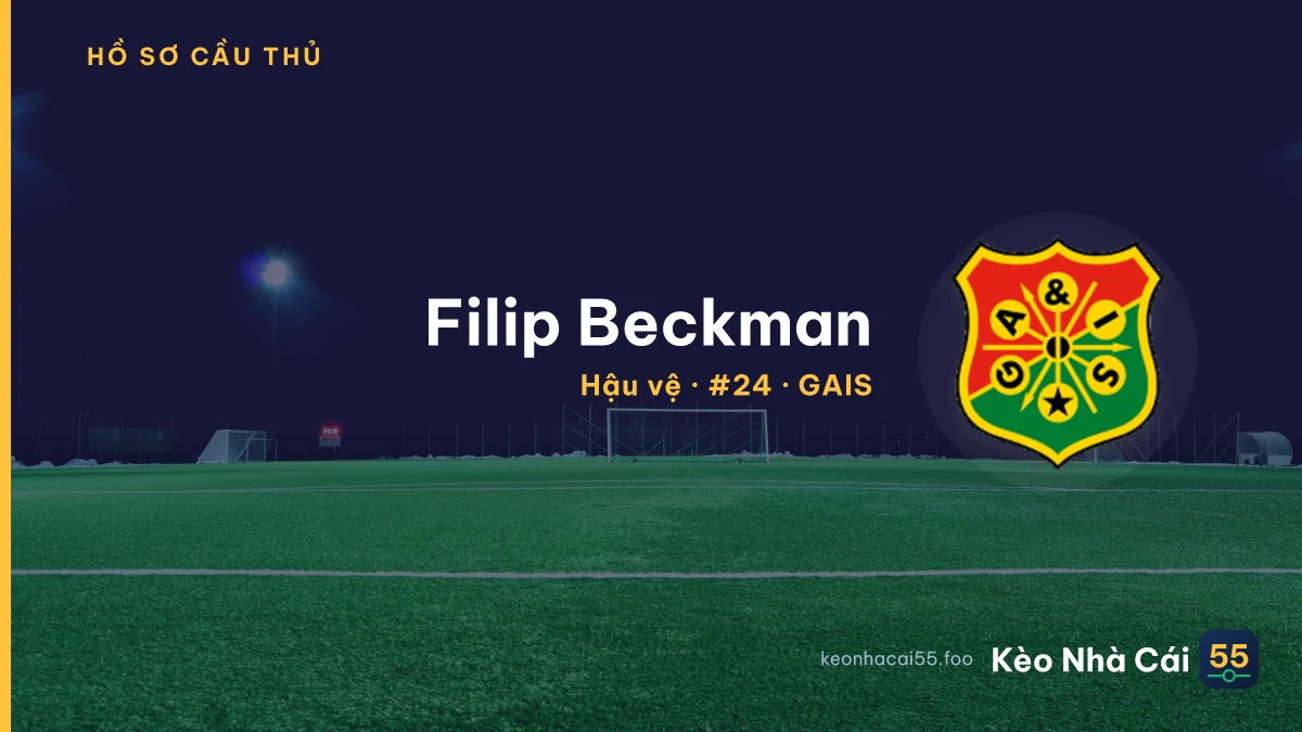 Filip Beckman — GAIS
