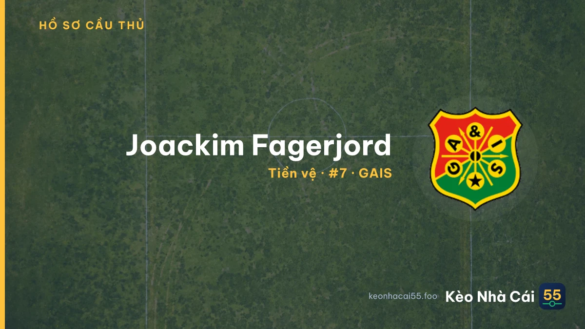 Joackim Fagerjord — GAIS