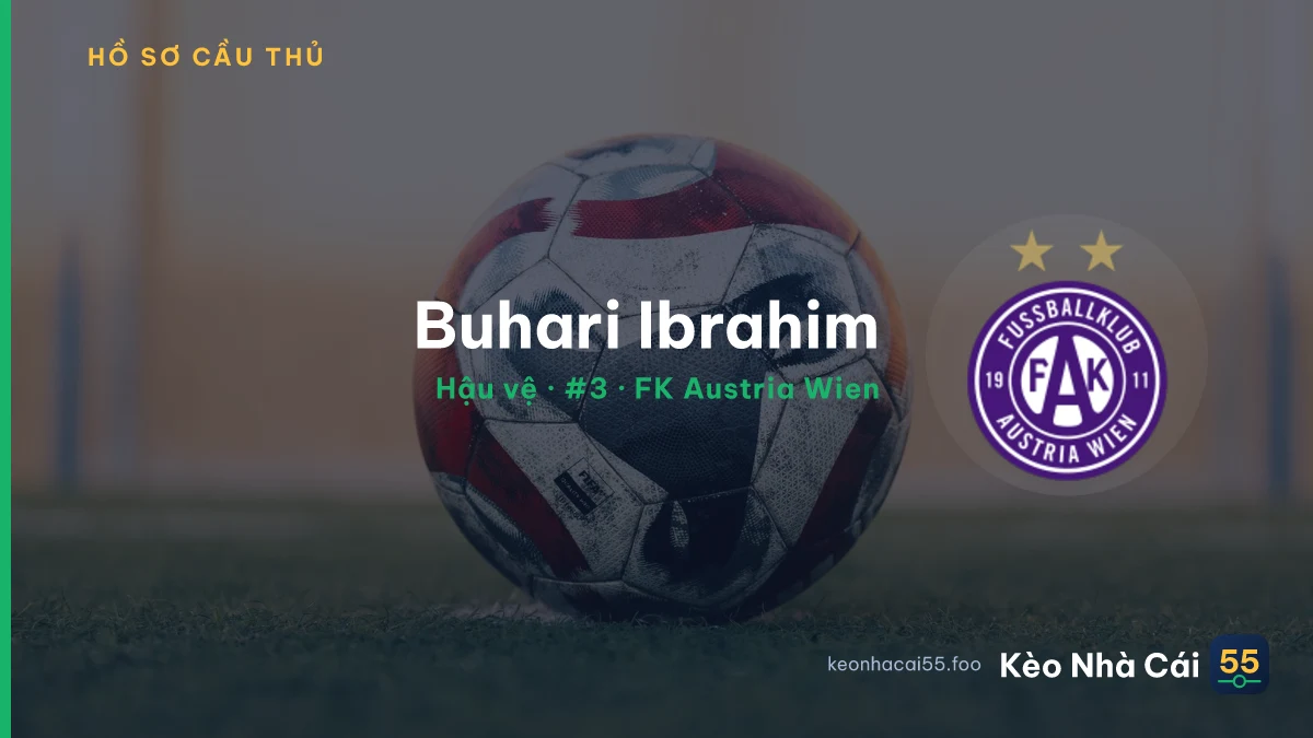 Buhari Ibrahim — FK Austria Wien