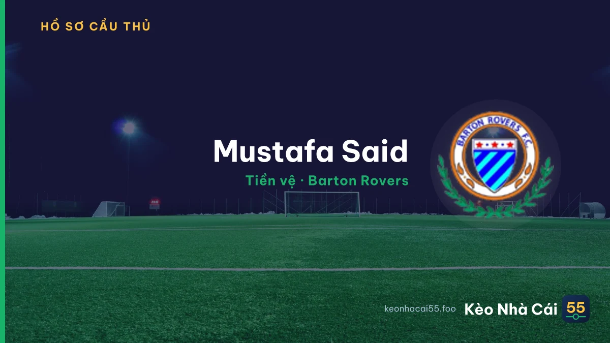Mustafa Said — Barton Rovers