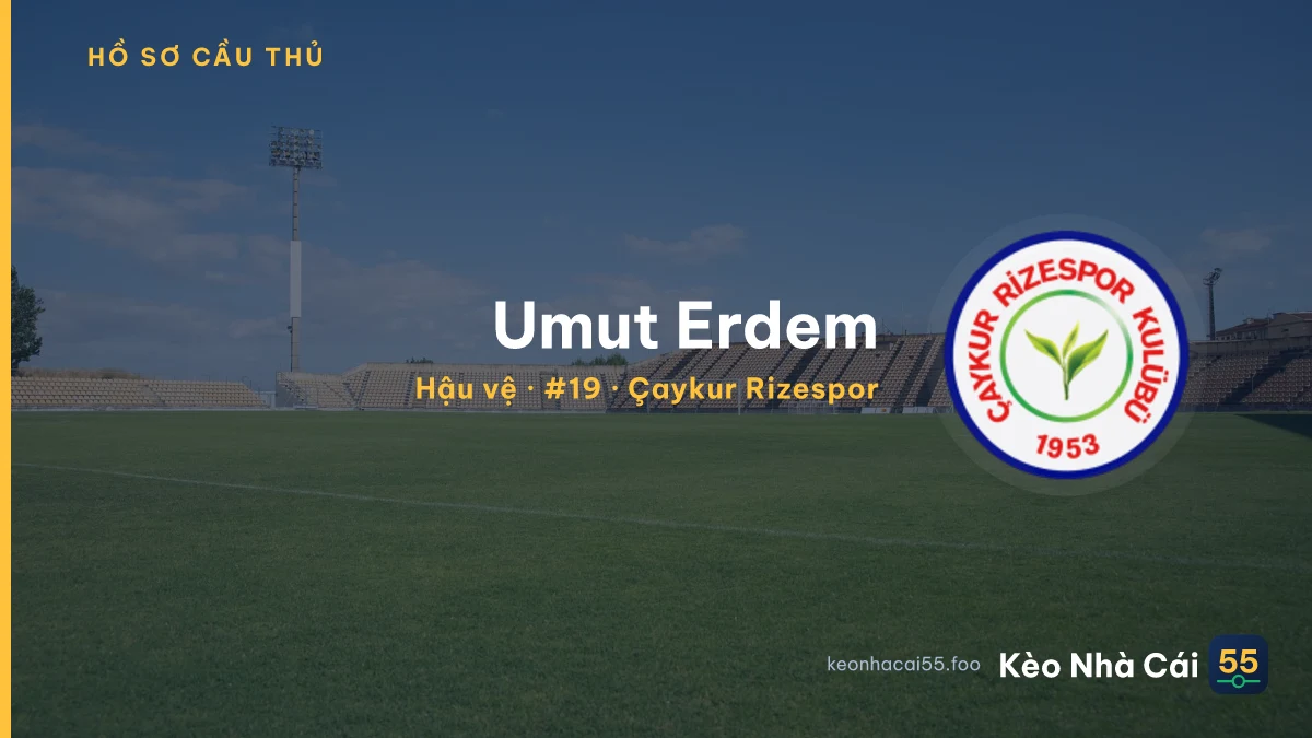 Umut Erdem — Çaykur Rizespor