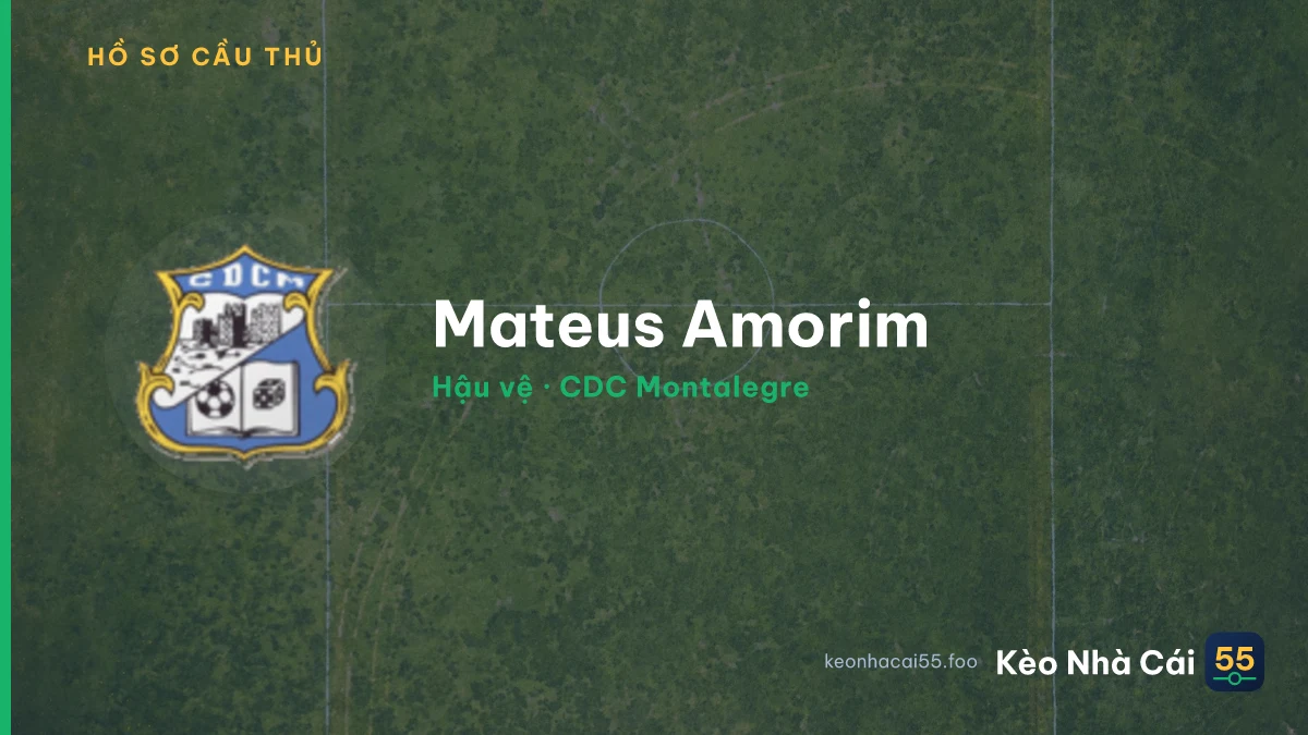 Mateus Amorim — CDC Montalegre