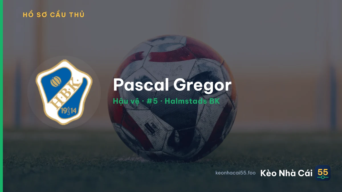 Pascal Gregor — Halmstads BK