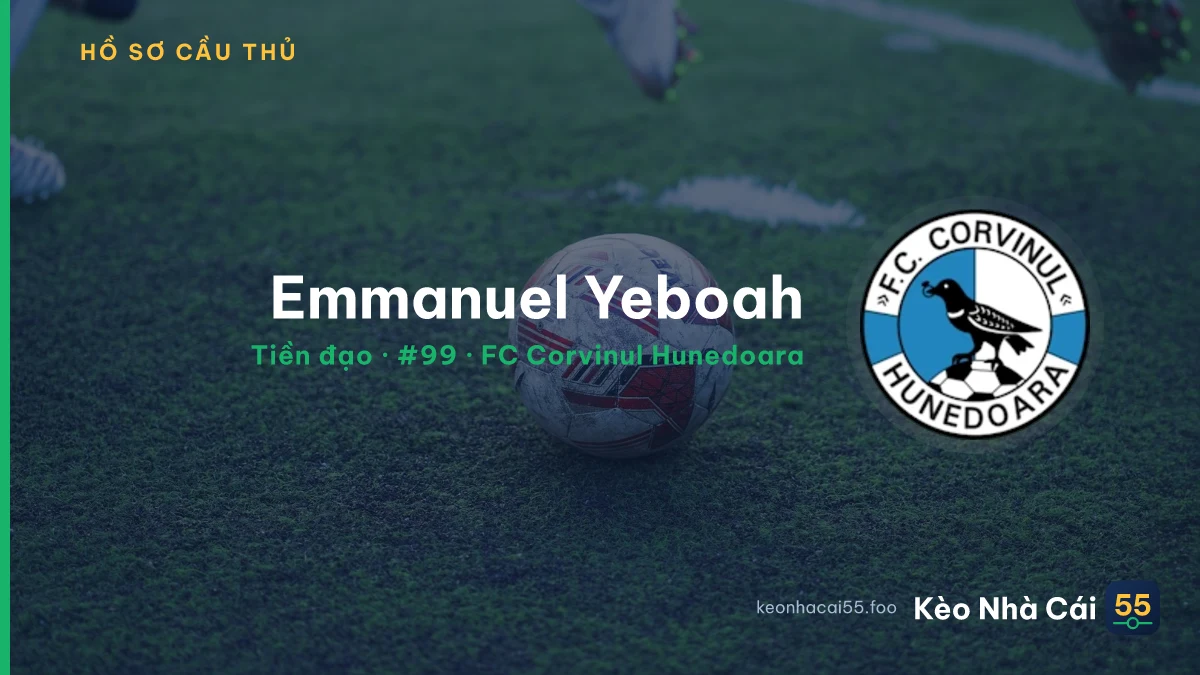 Emmanuel Yeboah — FC Corvinul Hunedoara