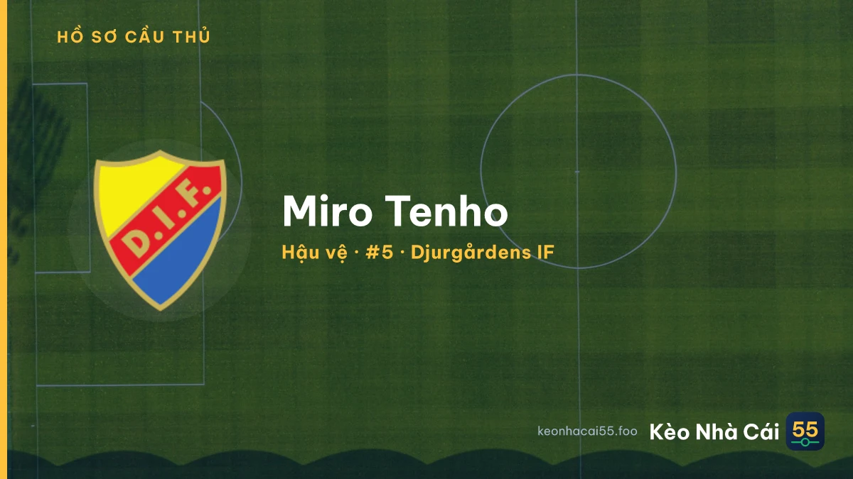 Miro Tenho — Djurgårdens IF
