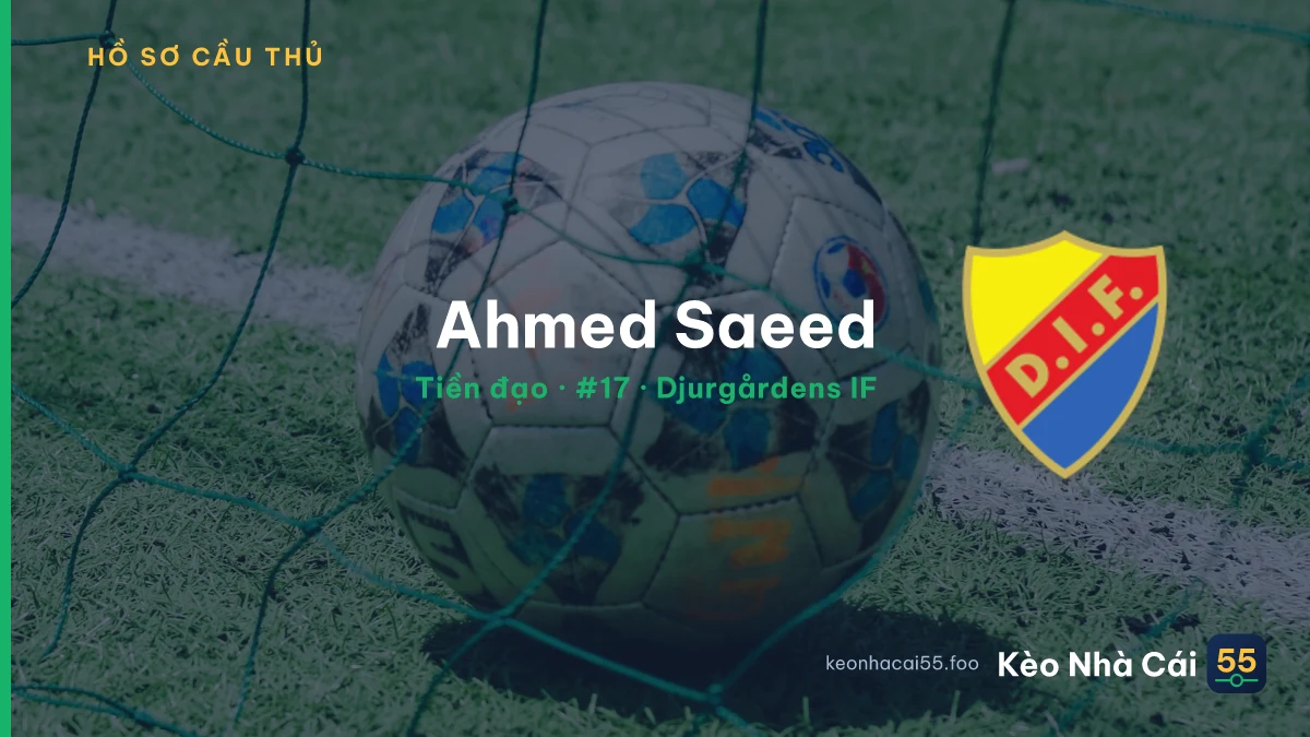 Ahmed Saeed — Djurgårdens IF