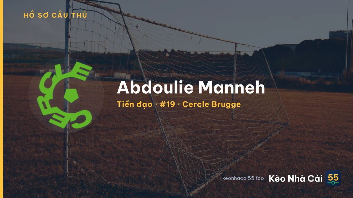 Abdoulie Manneh — Cercle Brugge