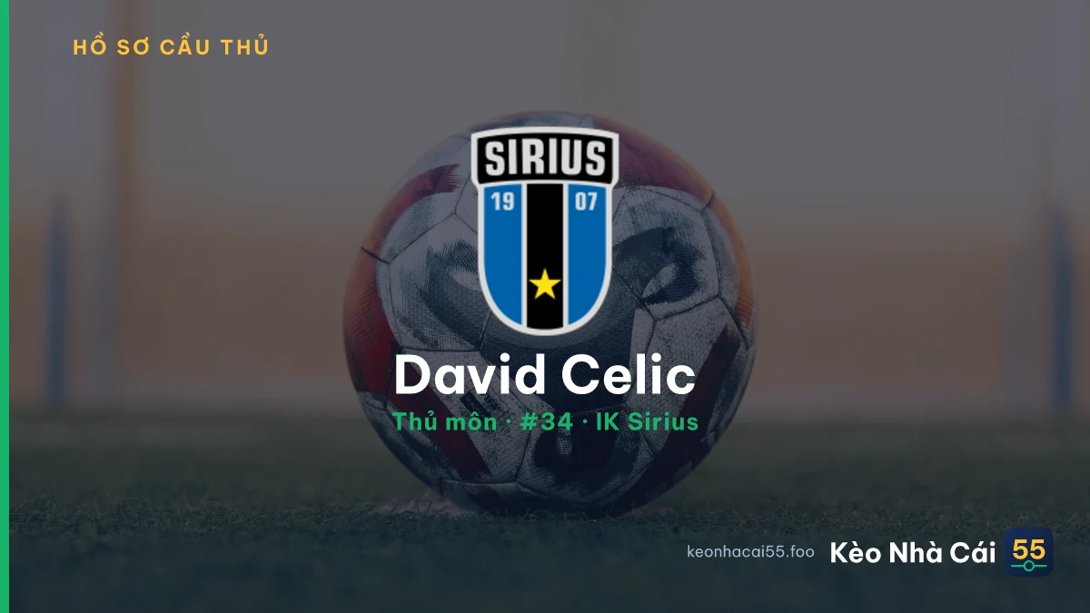 David Celic — IK Sirius