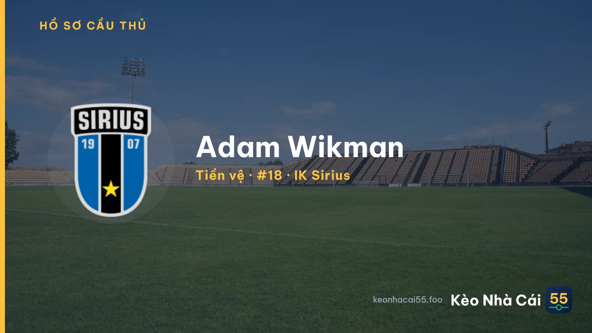 Adam Wikman — IK Sirius