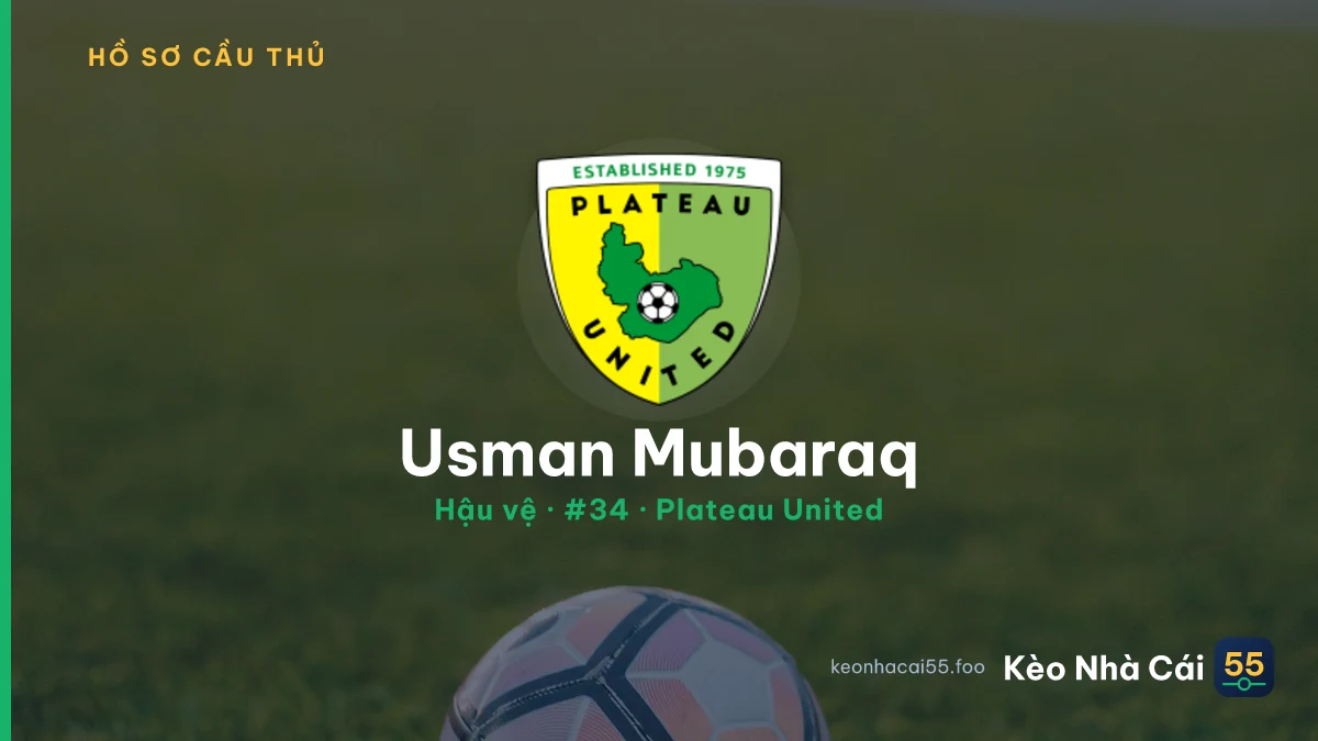 Usman Mubaraq — Plateau United
