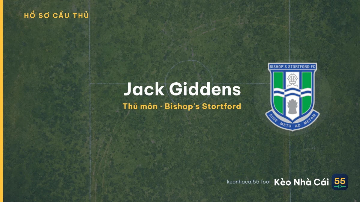 Jack Giddens — Bishop's Stortford