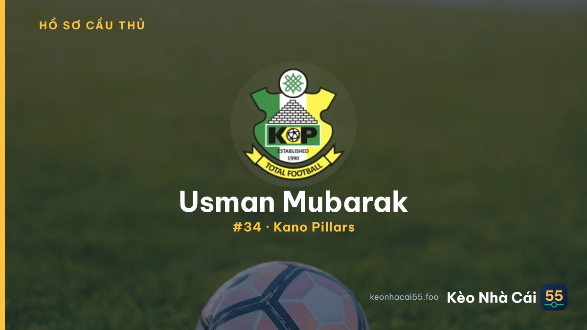 Usman Mubarak — Kano Pillars
