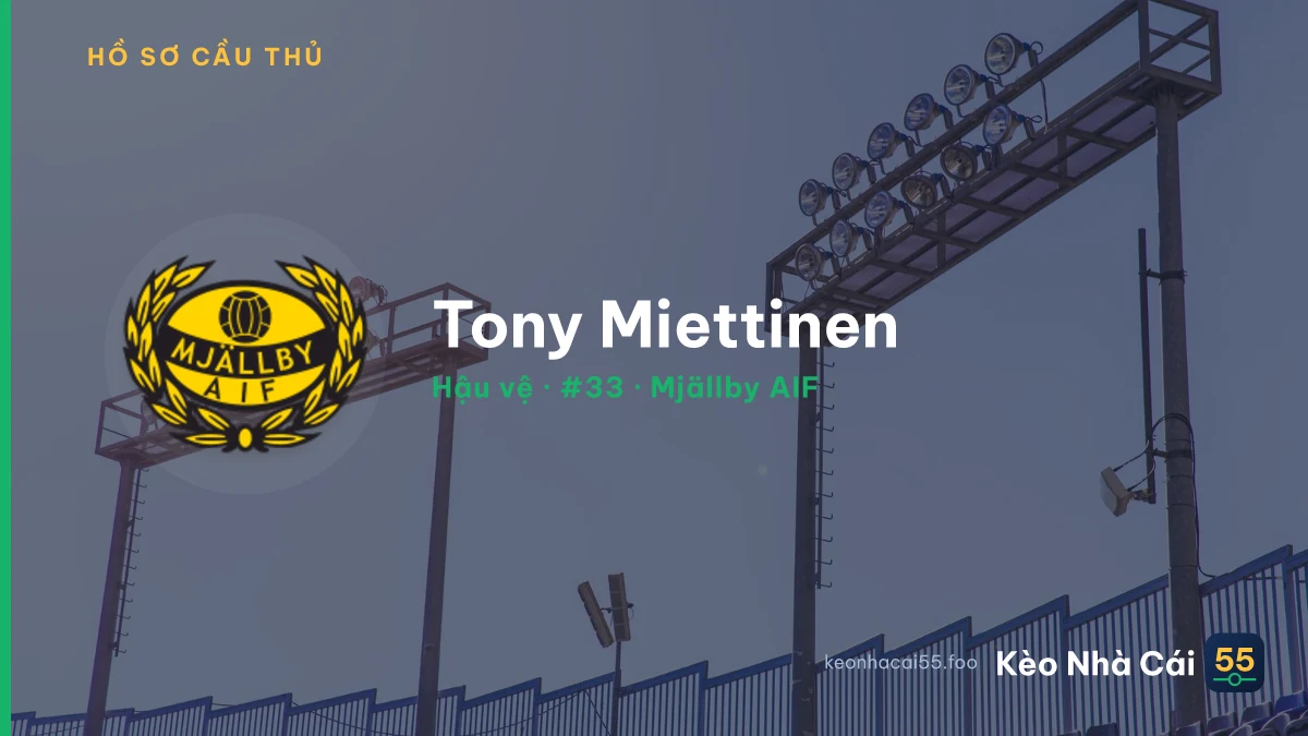 Tony Miettinen — Mjällby AIF