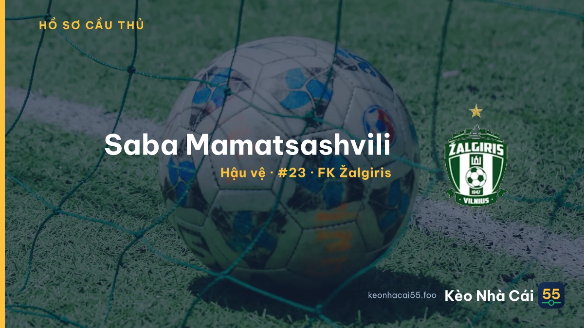 Saba Mamatsashvili — FK Žalgiris