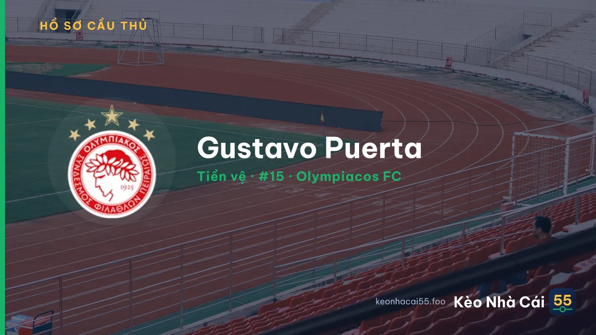 Gustavo Puerta — Olympiacos FC