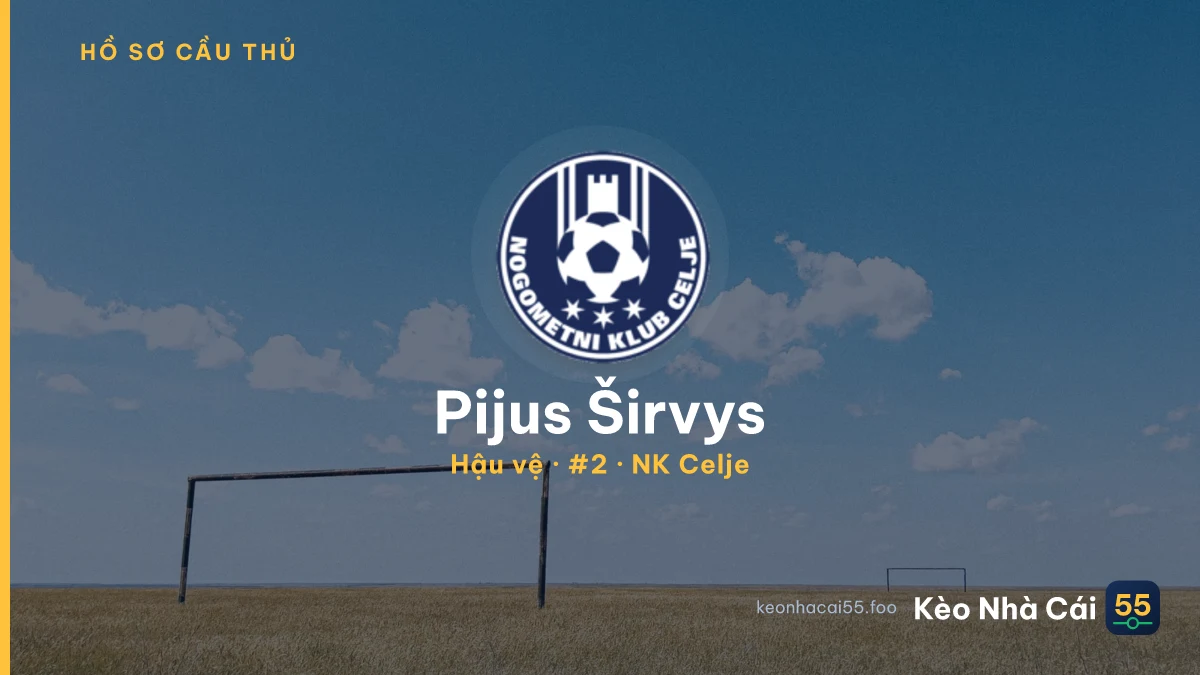 Pijus Širvys — NK Celje