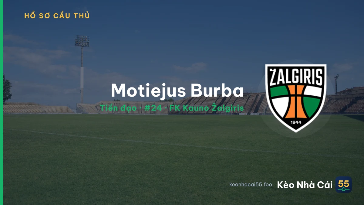 Motiejus Burba — FK Kauno Žalgiris
