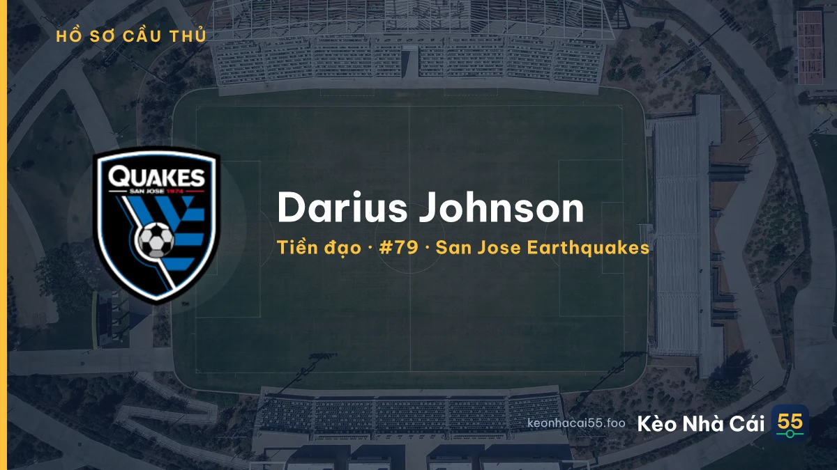 Darius Johnson — San Jose Earthquakes