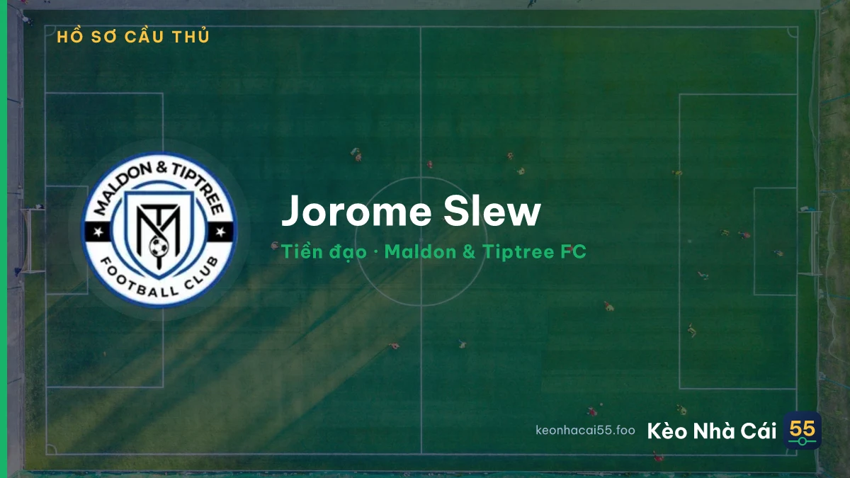 Jorome Slew — Maldon & Tiptree FC