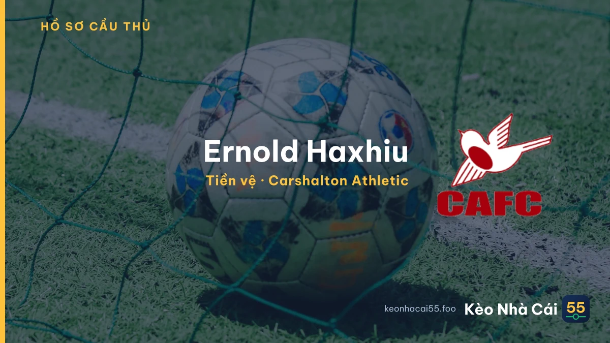 Ernold Haxhiu — Carshalton Athletic