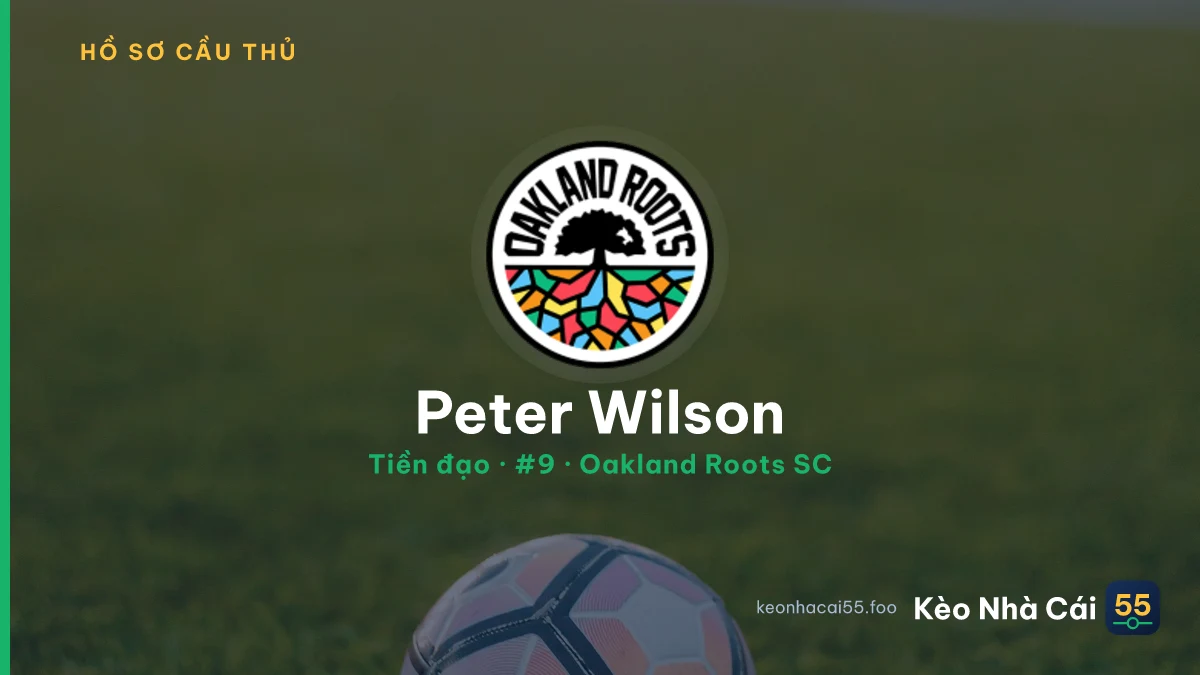 Peter Wilson — Oakland Roots SC