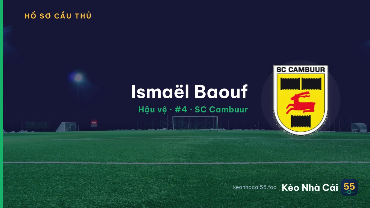 Ismaël Baouf — SC Cambuur