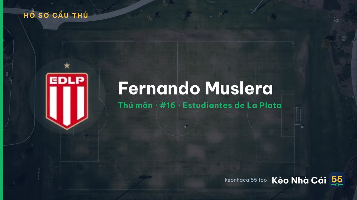 Fernando Muslera — Estudiantes de La Plata