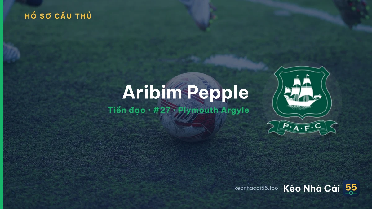 Aribim Pepple — Plymouth Argyle