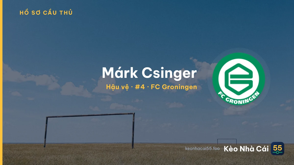 Márk Csinger — FC Groningen