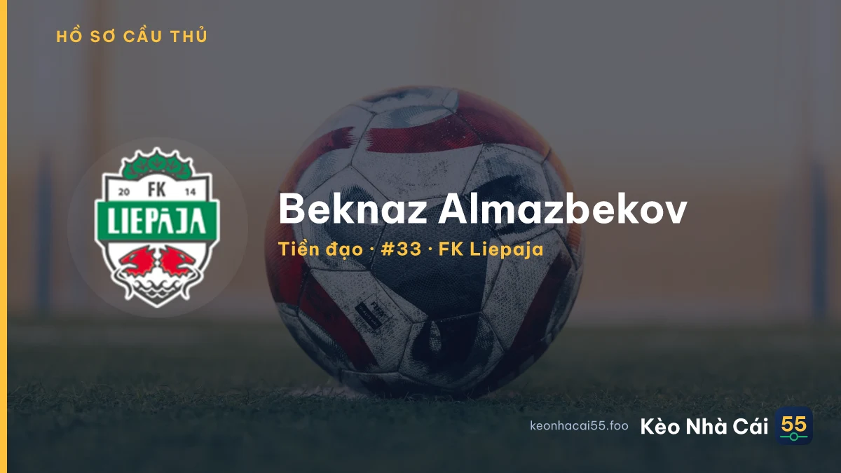 Beknaz Almazbekov — FK Liepaja