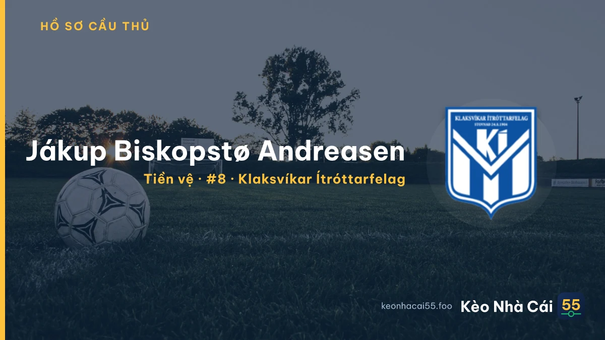 Jákup Biskopstø Andreasen — Klaksvíkar Ítróttarfelag