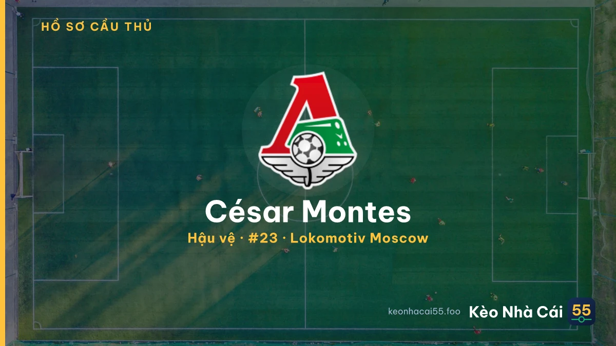 César Montes — Lokomotiv Moscow