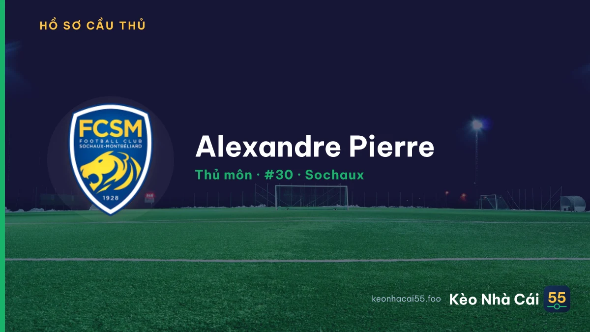 Alexandre Pierre — Sochaux