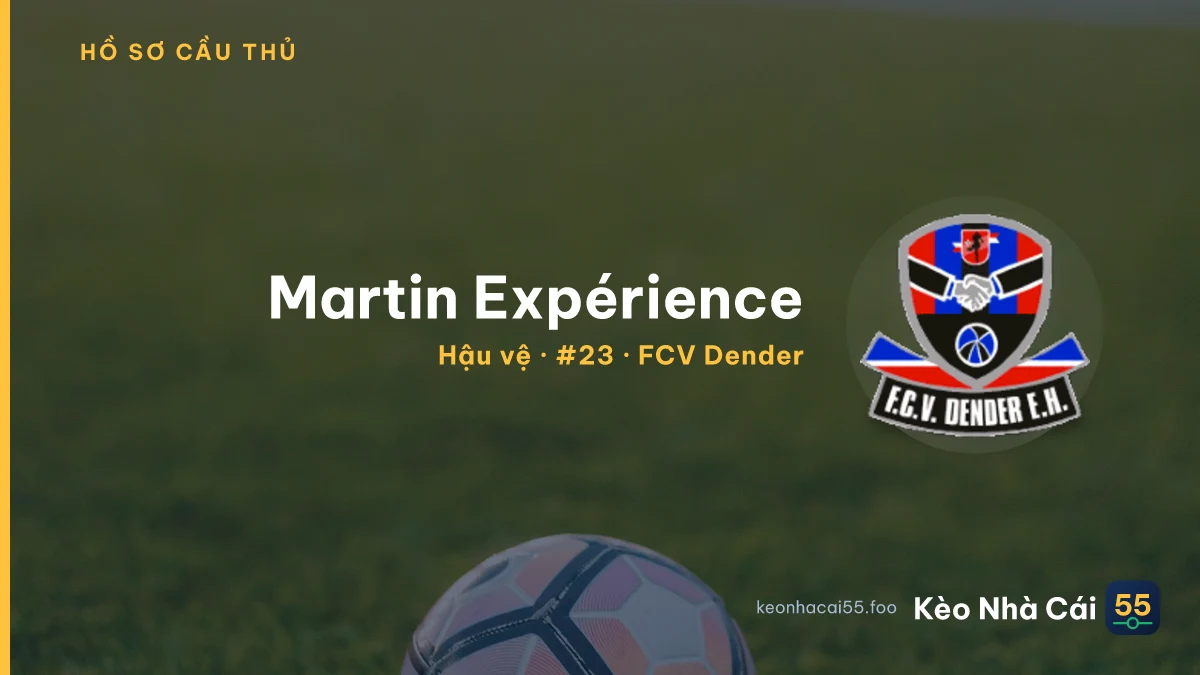 Martin Expérience — FCV Dender