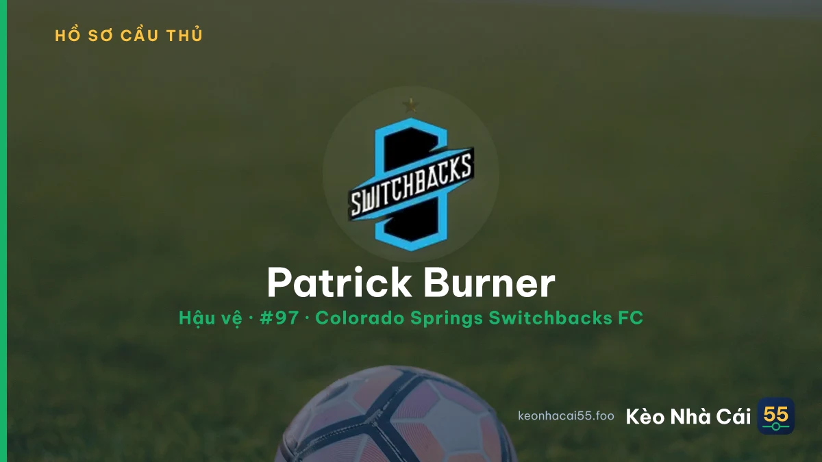 Patrick Burner — Colorado Springs Switchbacks FC