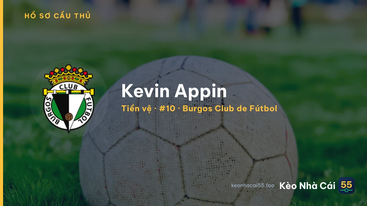 Kevin Appin — Burgos Club de Fútbol
