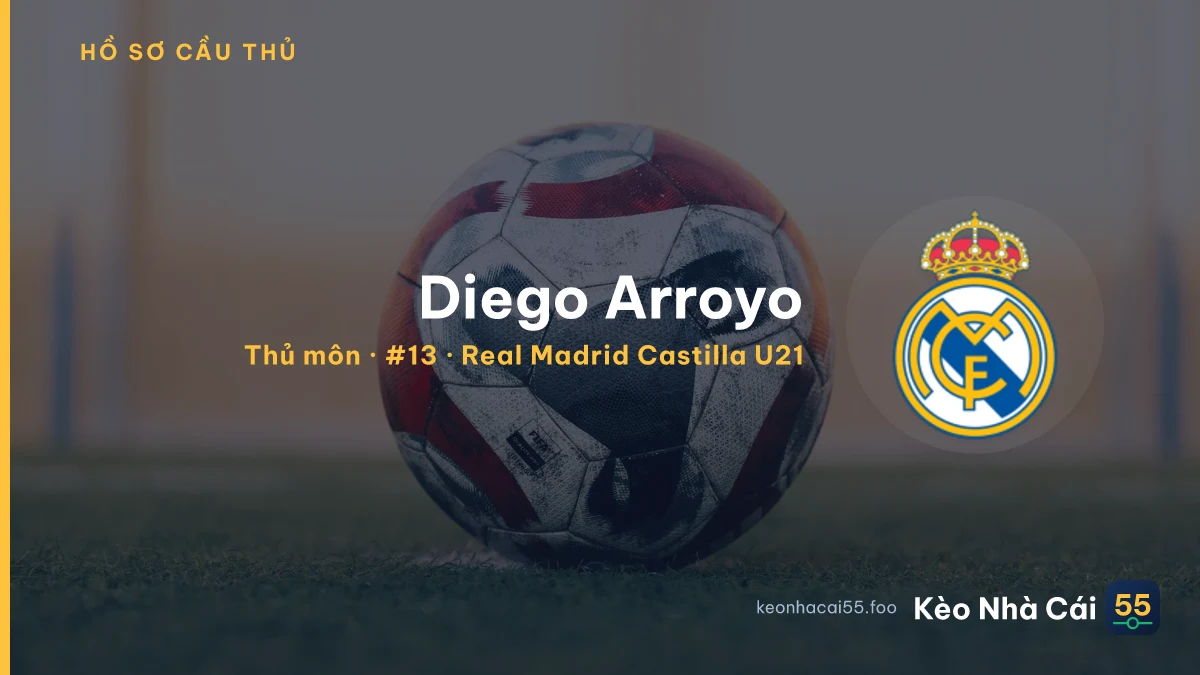 Diego Arroyo — Real Madrid Castilla U21