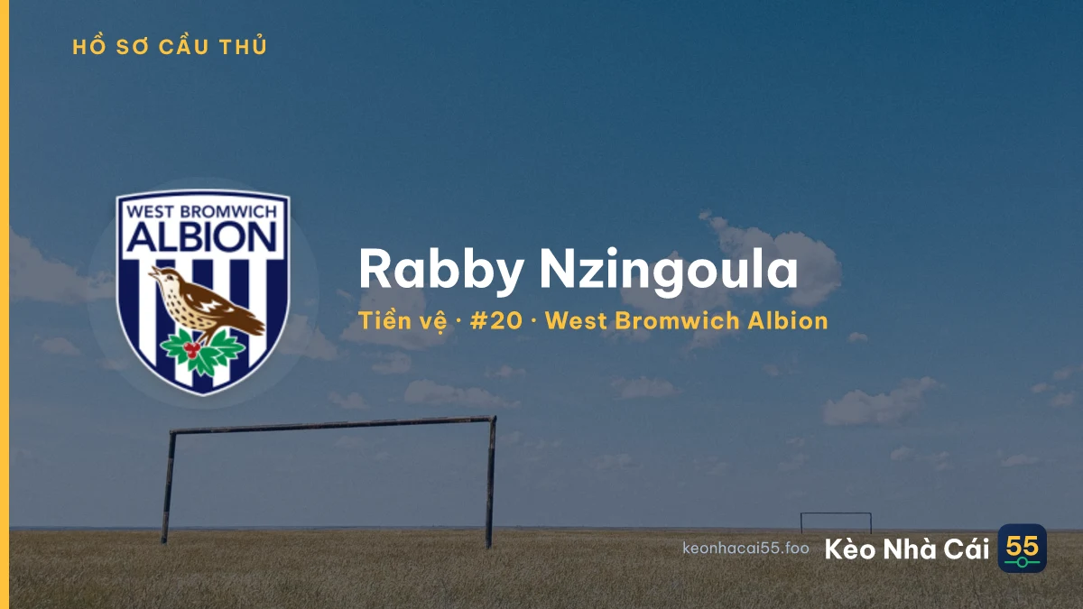 Rabby Nzingoula — West Bromwich Albion